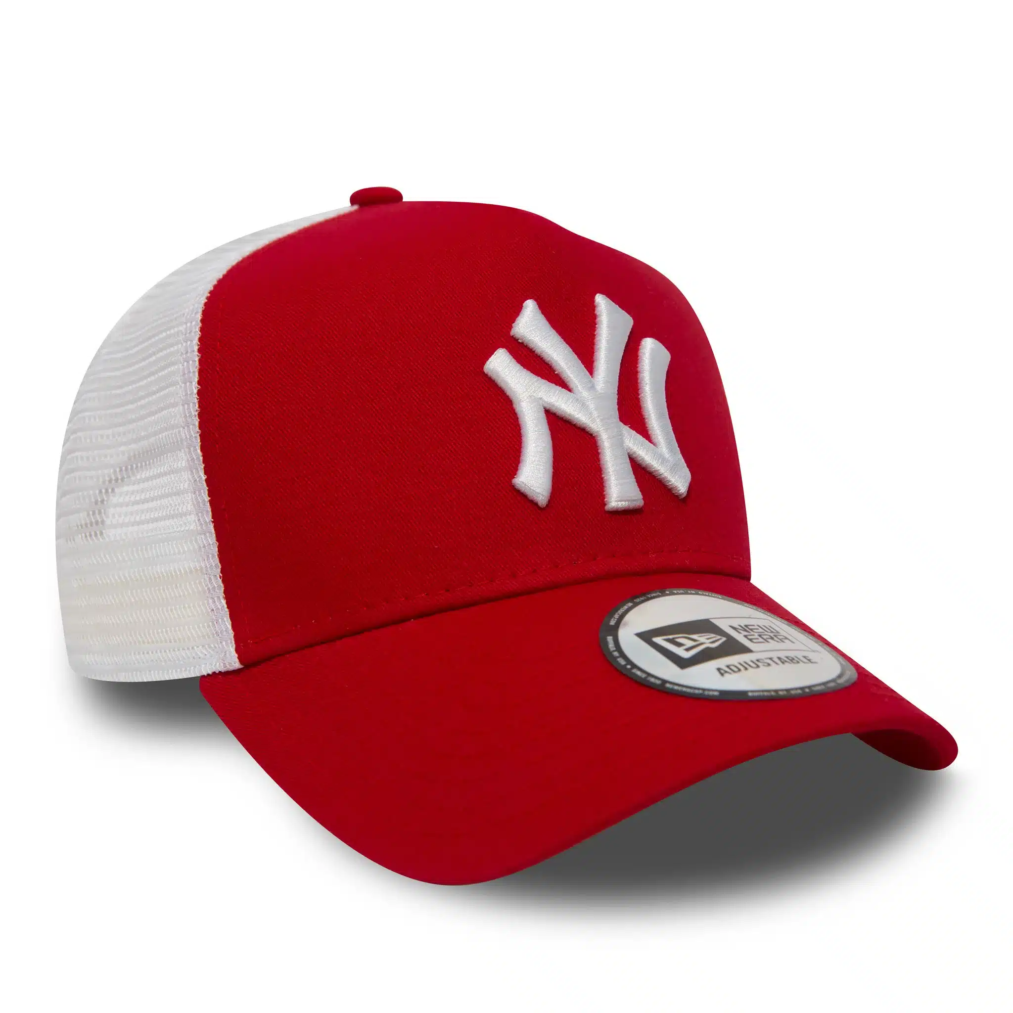 New York Yankees Clean Red A-Frame Trucker Cap - Afbeelding 2