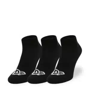 House44store | New Era Flag 3 Pack Sneaker Black Socks