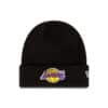 New Era LA Lakers Black Beanie