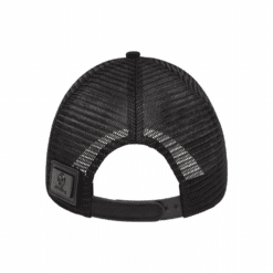 Carlo Colucci Truckercap Black-Cream with 3D Print