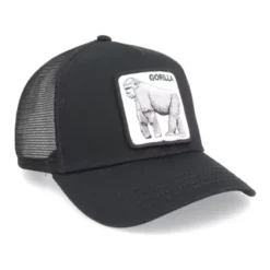 Goorin Bros Gorilla Black Cap, goorin bros, goorin bros pet, goorin bros cap, pet goorin bros