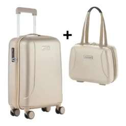 CarryOn Skyhopper Handbagage Koffer 55cm met Beautycase