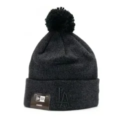 New Era – Los Angeles Dodgers Pompon Grey Beanie