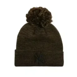 New Era – New York Yankees Pompon Green Beanie