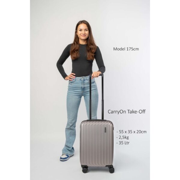CarryOn Take-off Handbagage Koffer 55cm - Afbeelding 14