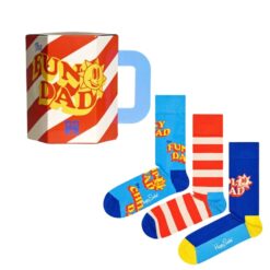Happy Socks – 3-Pack Super Dad Socks Gift Set