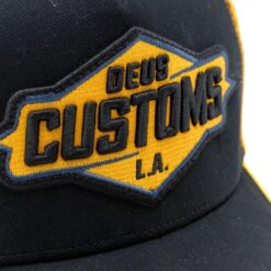 Alternative view of Deus Bills Black Trucker Cap