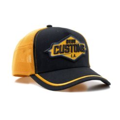 Deus Bills Black Trucker Cap