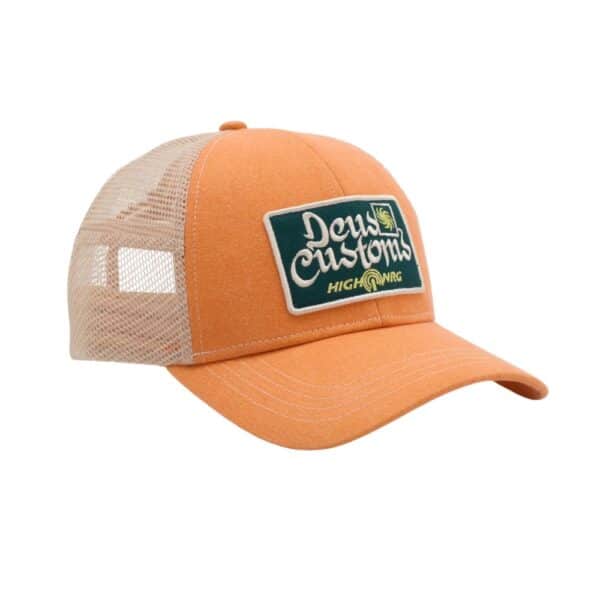 Deus Open Head Radiant Yellow Trucker Cap