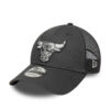 New Era - Chicago Bulls Dark Grey Trucker Cap