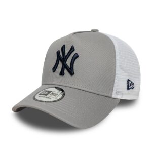 New Era - New York Yankees Side Patch Grey Trucker Cap