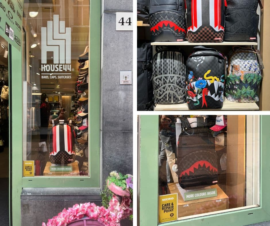 Sprayground Suitcases and Bags in Amsterdam rugtas