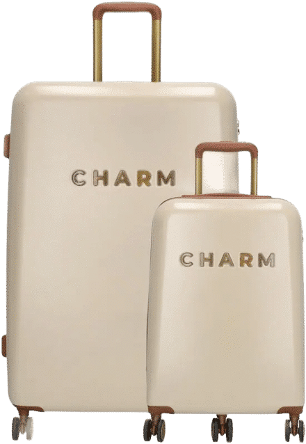 Charm London Travel Koffer Beige