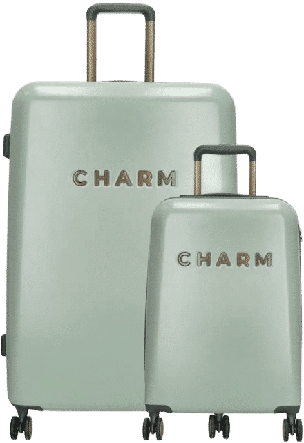 Charm London Travel Koffer Light Green