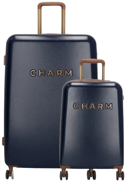 Charm London Travel Koffer Navy Blue