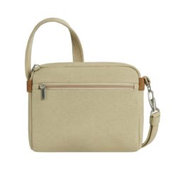 Travelon Heritage anti diefstal crossbody tas naturel