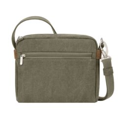 Travelon Heritage anti diefstal crossbody tas sage
