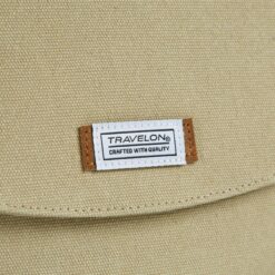 Travelon Heritage Saddle zadeltas crossbody tas anti- diefstal kleine crossbody tas tas met RFID bescherming veilige tas reizen anti-diefstal tas kopen