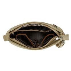 Travelon Heritage Saddle zadeltas crossbody tas anti- diefstal kleine crossbody tas tas met RFID bescherming veilige tas reizen anti-diefstal tas kopen