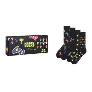 House44store | New Era Flag 3 Pack Sneaker Black Socks