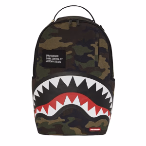 SPRAYGROUND | SHARK CENTRAL CAMO DLXS BACKPACK