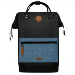 Cabaia Adventurer Rugzak L Zwart met verwisselbare voorvakken