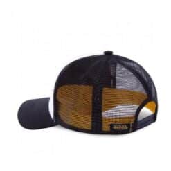 Achterkant Von Dutch trucker cap zwart mesh snapback
