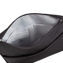 Binnenkant van de Travelon Classic E/W Crossbody met RFID-blokkering en overzichtelijke vakken.