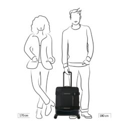 American Tourister Urban Track Spinner S TSA asphalt black