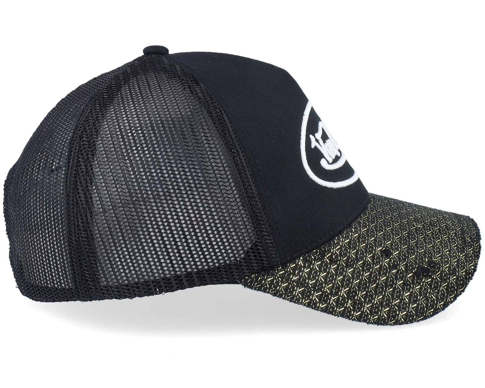 Von Dutch Oval Patch Black/Brown Trucker - Afbeelding 4