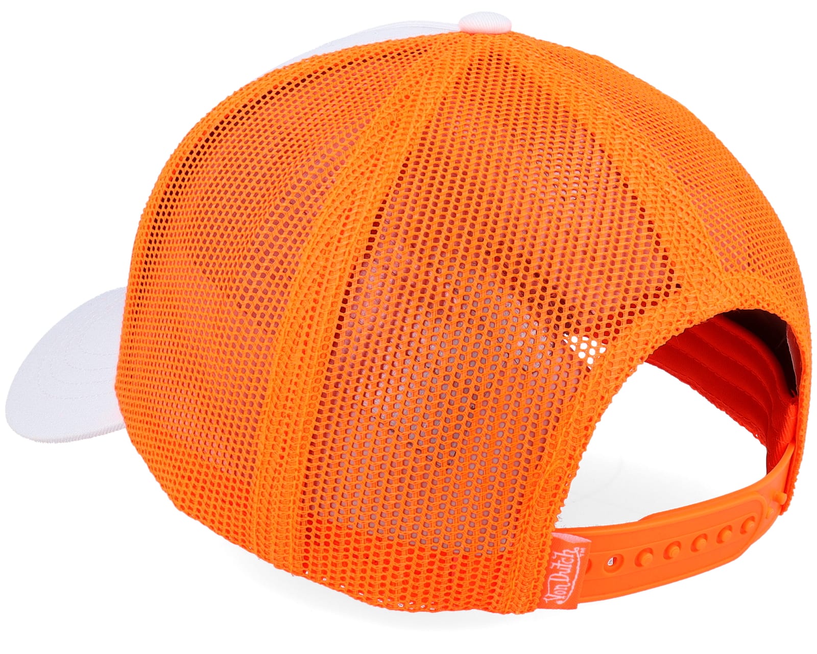 Von Dutch Oval Patch Orange/White Trucker - Afbeelding 3